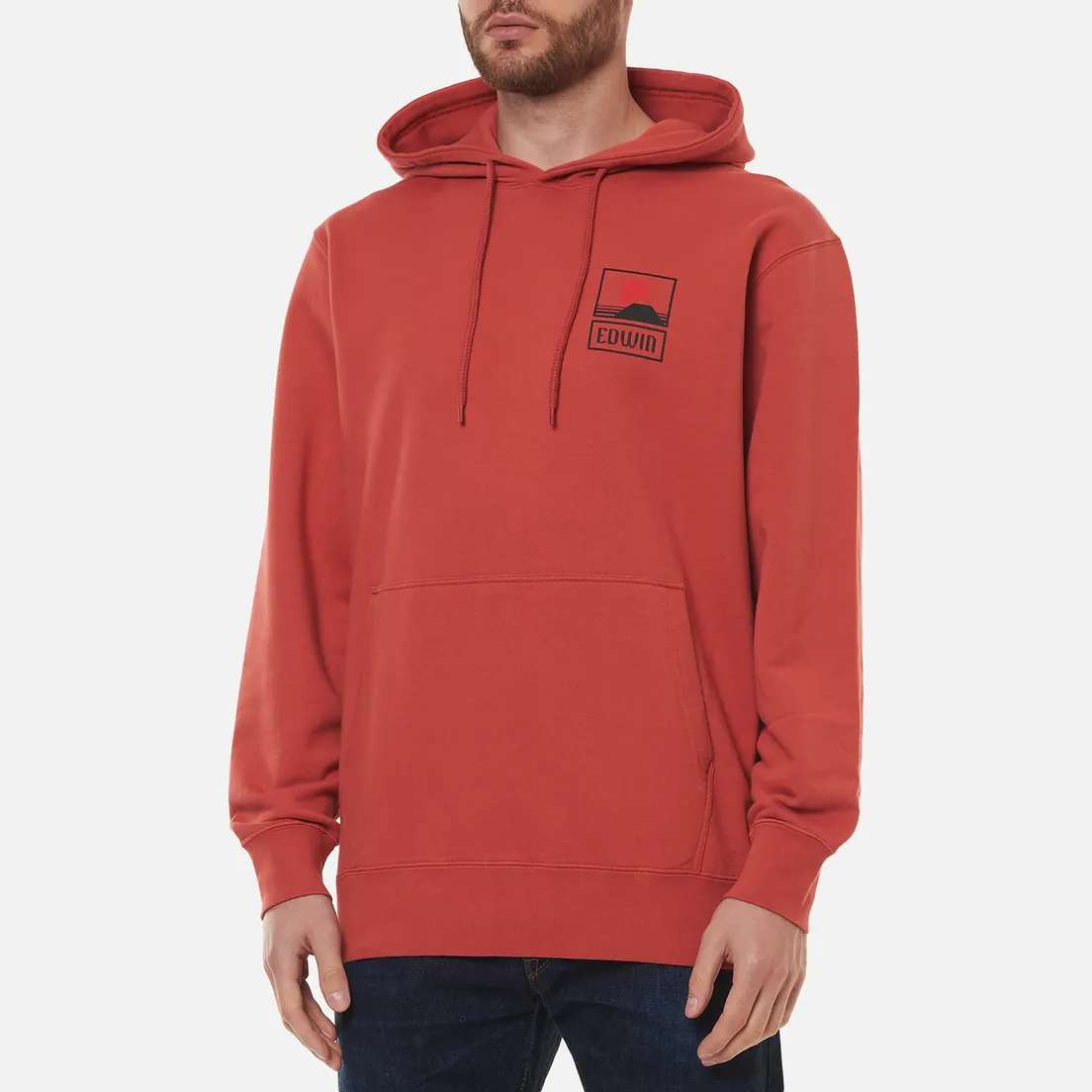 Edwin Мужская толстовка Sunset On Mount Fuji Hoodie