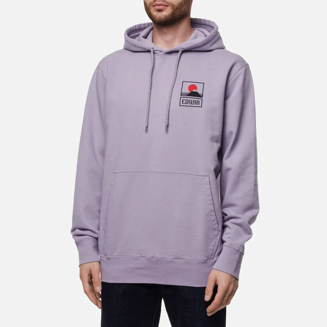 Edwin Мужская толстовка Sunset On Mount Fuji Hoodie