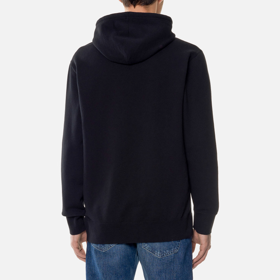Мужская толстовка Edwin Sunset On Mount Fuji Hoodie Black Garment Washed