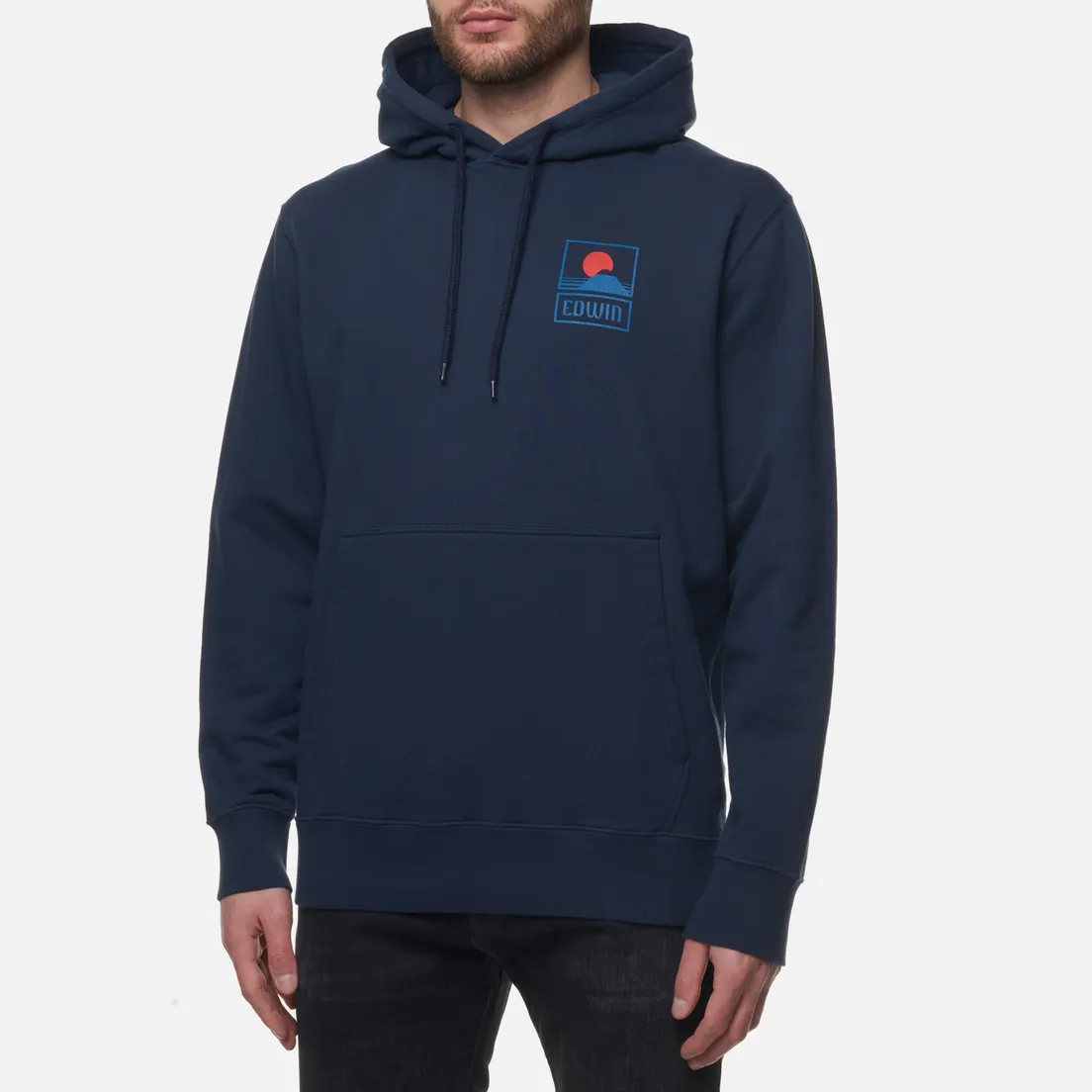 Edwin Мужская толстовка Sunset On Mount Fuji Hoodie