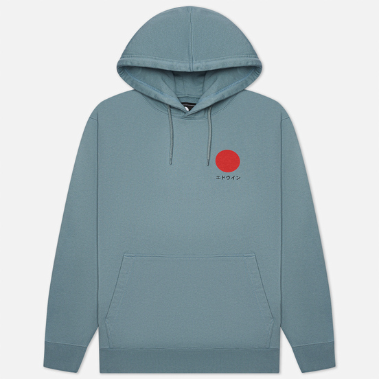 Мужская толстовка Edwin Japanese Sun Hoodie Tarmac Garment Washed