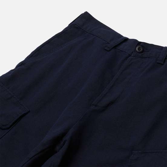Мужские шорты Edwin Jungle Canvas Navy Blazer Enzyme Washed