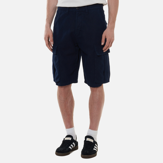 Мужские шорты Edwin Jungle Canvas Navy Blazer Enzyme Washed