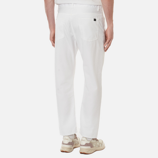 Мужские брюки Edwin Universe Cropped PFD Light Cotton Twill 6.8 Oz White Garment Dyed