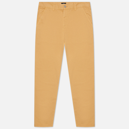 Мужские брюки Edwin Universe Cropped PFD Light Cotton Twill 6.8 Oz Curry Garment Dyed