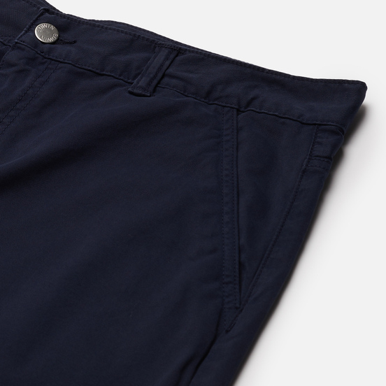 Мужские брюки Edwin Universe Cropped PFD Light Cotton Twill 6.8 Oz Navy Blazer Garment Dyed