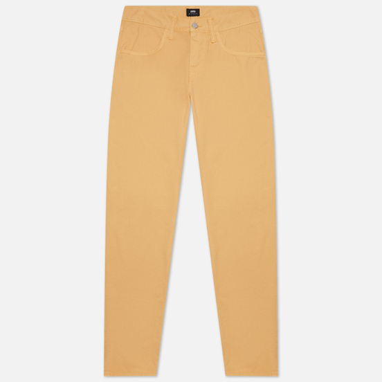 Мужские брюки Edwin 55 PFD Light Cotton Twill 6.8 Oz Curry Garment Dyed