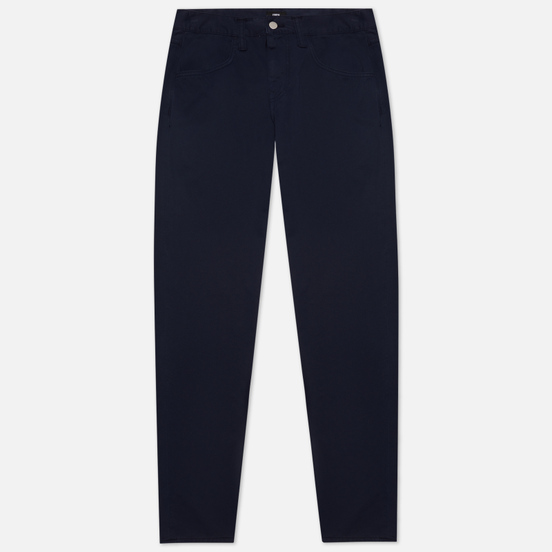 Мужские брюки Edwin 55 PFD Light Cotton Twill 6.8 Oz Navy Blazer Gament Dyed