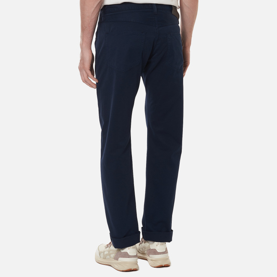 Мужские брюки Edwin 55 PFD Light Cotton Twill 6.8 Oz Navy Blazer Gament Dyed