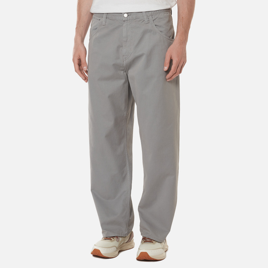 Мужские брюки Edwin Tyrell PFD Light Cotton Twill 6.8 Oz Frost Grey Garment Dyed