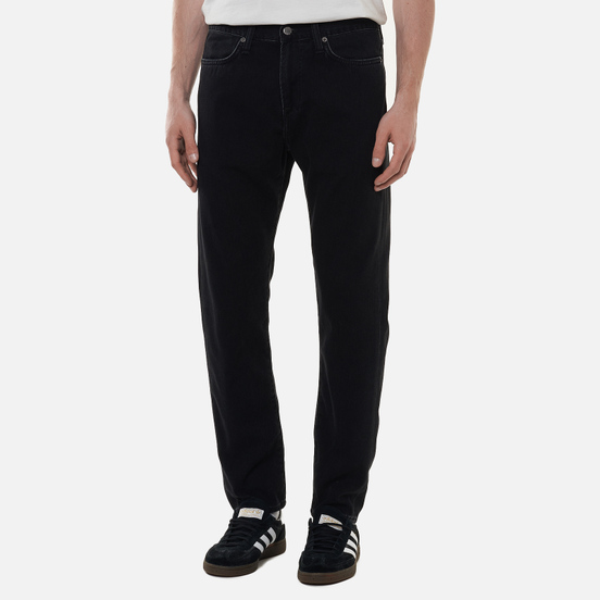 Мужские джинсы Edwin Zakai Wayward Black Left Hand Denim 10 Oz Black Marble Stone Wash