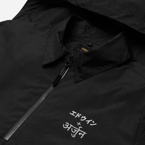 Мужская куртка анорак Edwin x Arjun Reflective Print Black