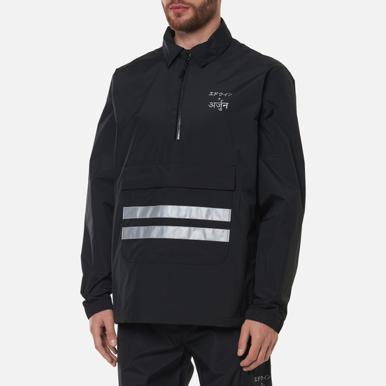 Мужская куртка анорак Edwin x Arjun Reflective Print Black