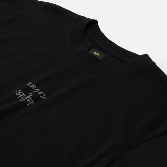 Мужская футболка Edwin x Arjun Reflective Print Black Garment Washed