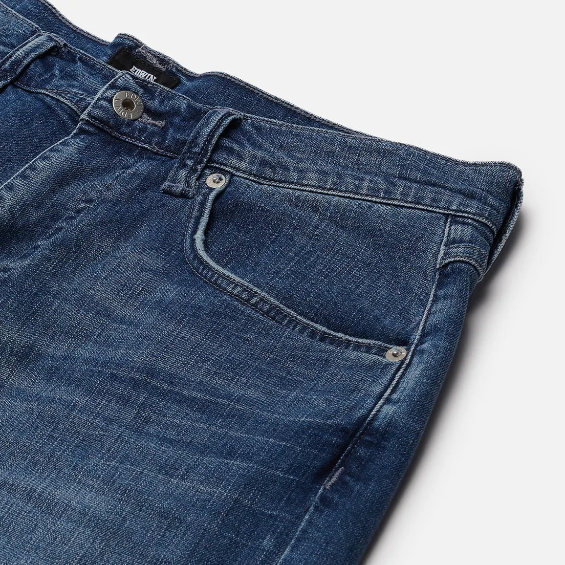 Edwin Мужские шорты ED-55 CS Night Blue Denim 11 Oz