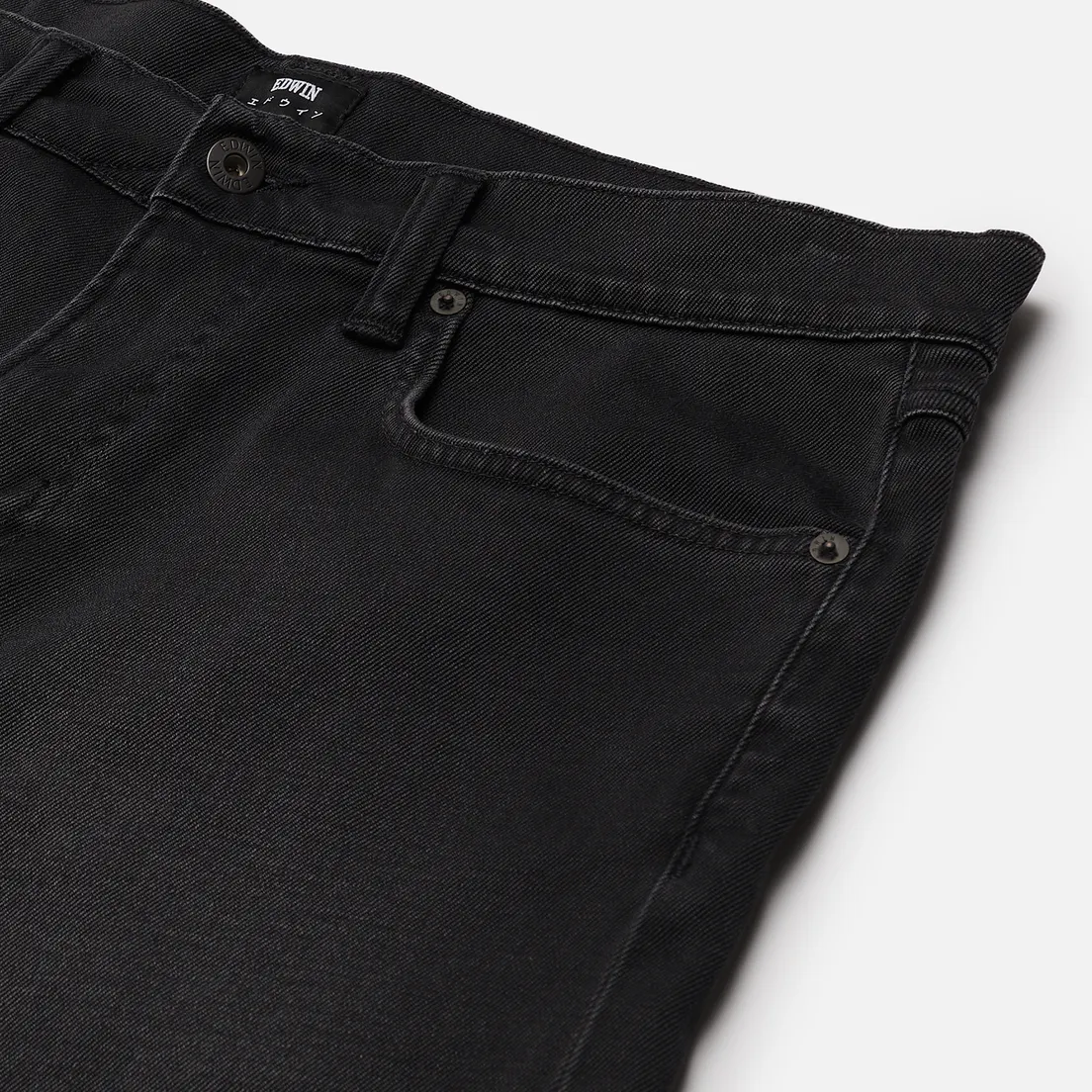 Edwin Мужские шорты ED-45 CS Ink Black Denim 11.5 Oz