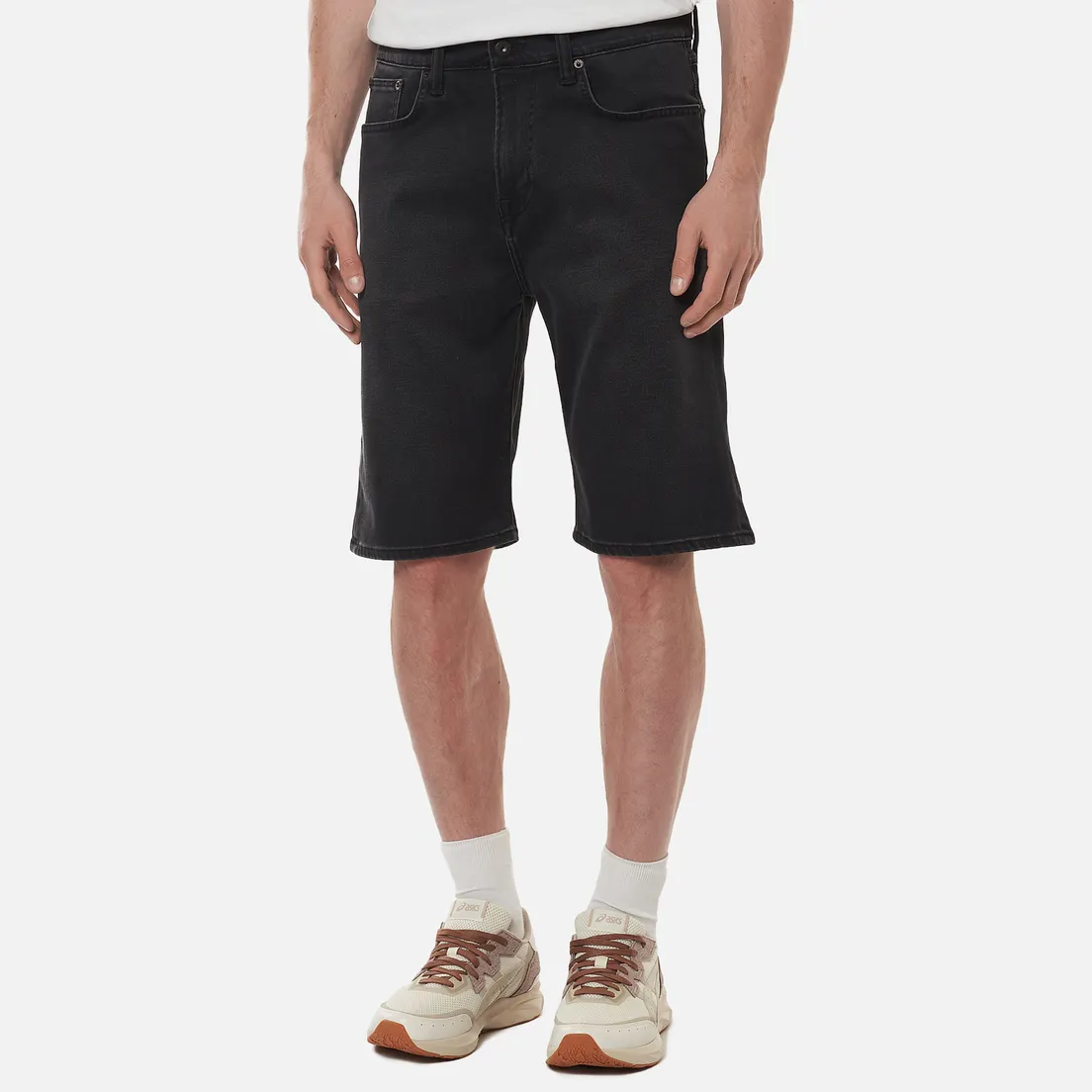 Edwin Мужские шорты ED-45 CS Ink Black Denim 11.5 Oz