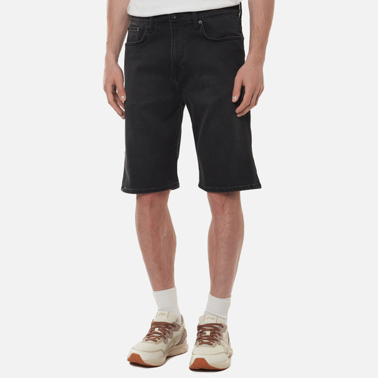Мужские шорты Edwin ED-45 CS Ink Black Denim 11.5 Oz Black Silvery Wash