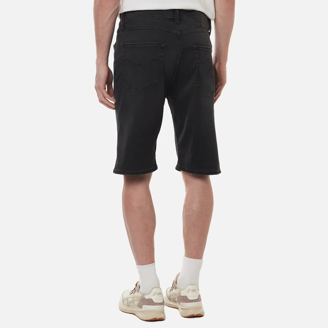 Edwin Мужские шорты ED-45 CS Ink Black Denim 11.5 Oz