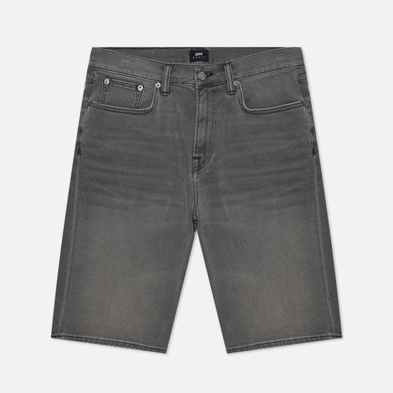 Мужские шорты Edwin ED-45 CS Ink Black Denim 11.5 Oz Black Very Light Trip Used