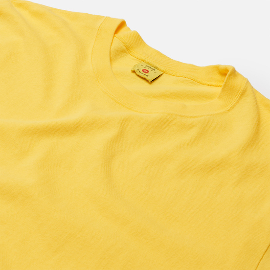 Мужская футболка Edwin Blank Crew Neck Kiku Dye And Ozone