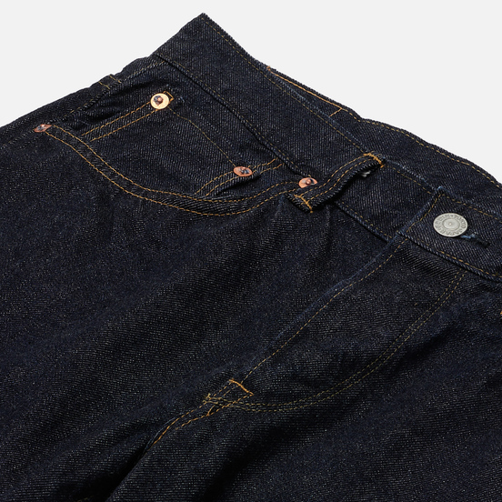 Мужские джинсы Edwin Regular Tapered Kaihara Indigo Blue x White Selvage 11 Oz Blue Rinsed