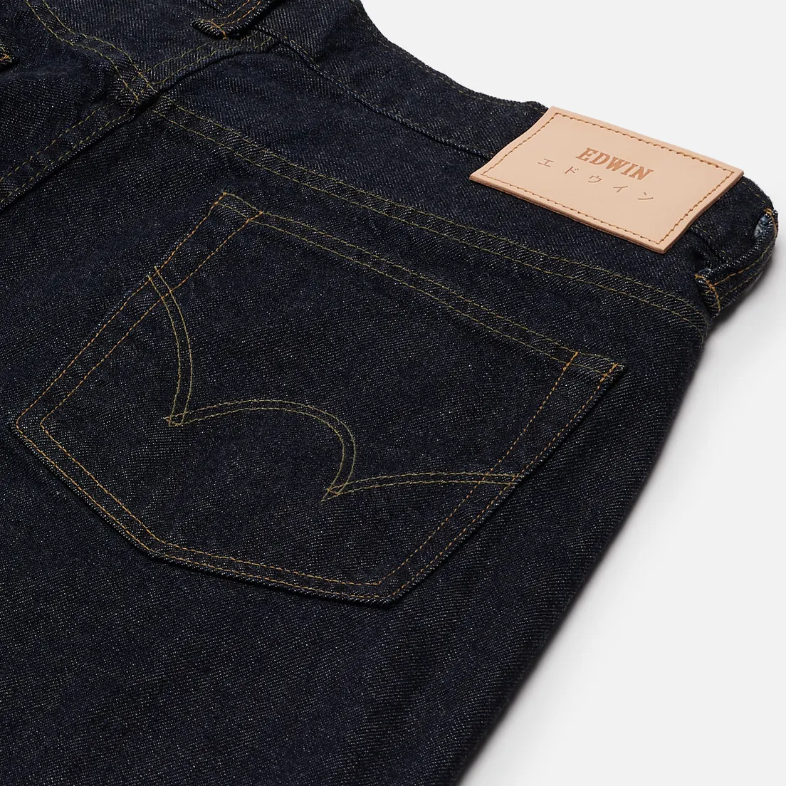 Edwin Мужские джинсы Regular Tapered Kaihara Indigo Blue x White Selvage 11 Oz