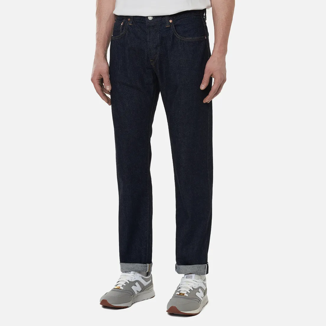 Edwin Мужские джинсы Regular Tapered Kaihara Indigo Blue x White Selvage 11 Oz