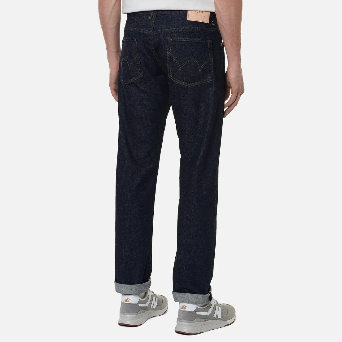 Edwin Мужские джинсы Regular Tapered Kaihara Indigo Blue x White Selvage 11 Oz