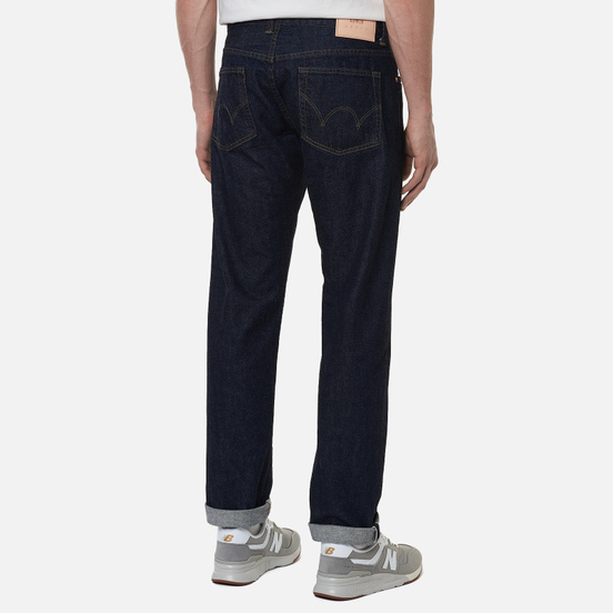 Мужские джинсы Edwin Regular Tapered Kaihara Indigo Blue x White Selvage 11 Oz Blue Rinsed