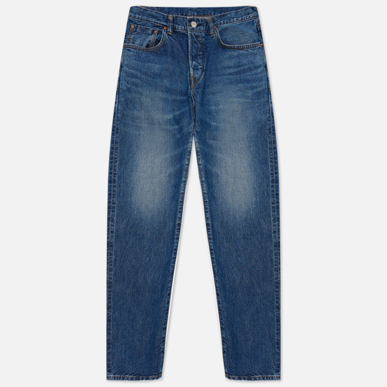 Мужские джинсы Edwin Regular Tapered Kaihara Indigo Blue x White Selvage 11 Oz Blue Mid Used