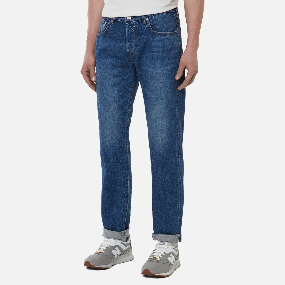 Edwin Мужские джинсы Regular Tapered Kaihara Indigo Blue x White Selvage 11 Oz