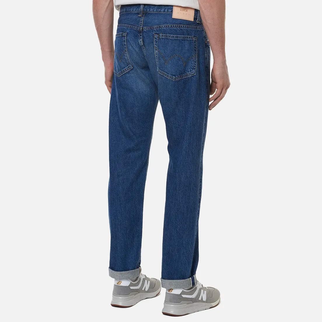 Edwin Мужские джинсы Regular Tapered Kaihara Indigo Blue x White Selvage 11 Oz