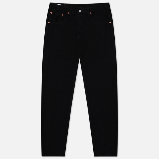 Мужские джинсы Edwin Regular Tapered Kaihara Black x White Selvage 11 Oz Black Rinsed