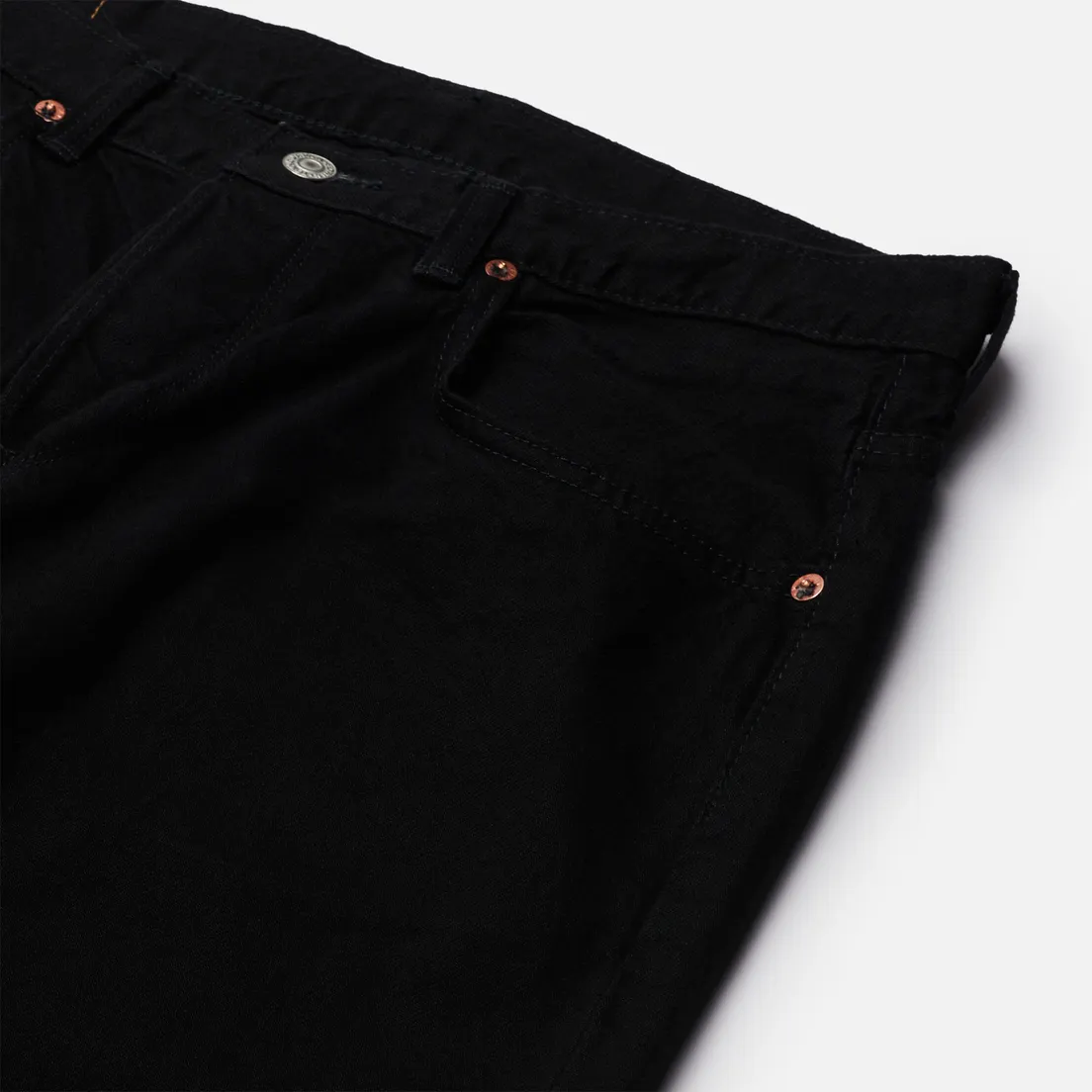 Edwin Мужские джинсы Regular Tapered Kaihara Black x White Selvage 11 Oz