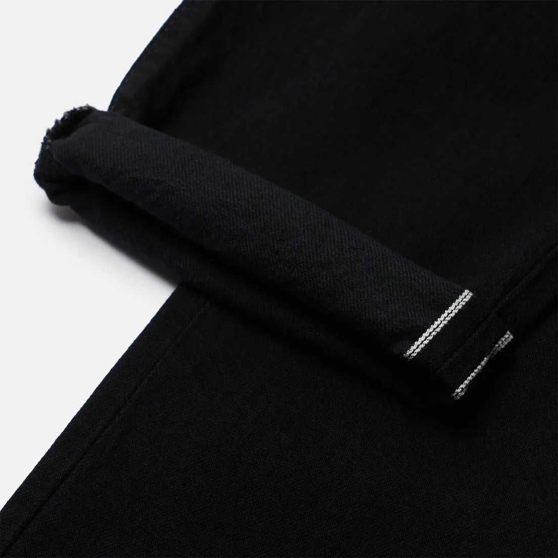 Edwin Мужские джинсы Regular Tapered Kaihara Black x White Selvage 11 Oz