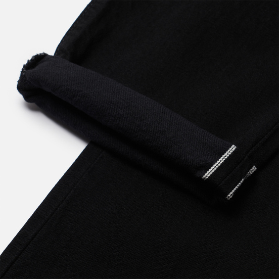 Мужские джинсы Edwin Regular Tapered Kaihara Black x White Selvage 11 Oz Black Rinsed