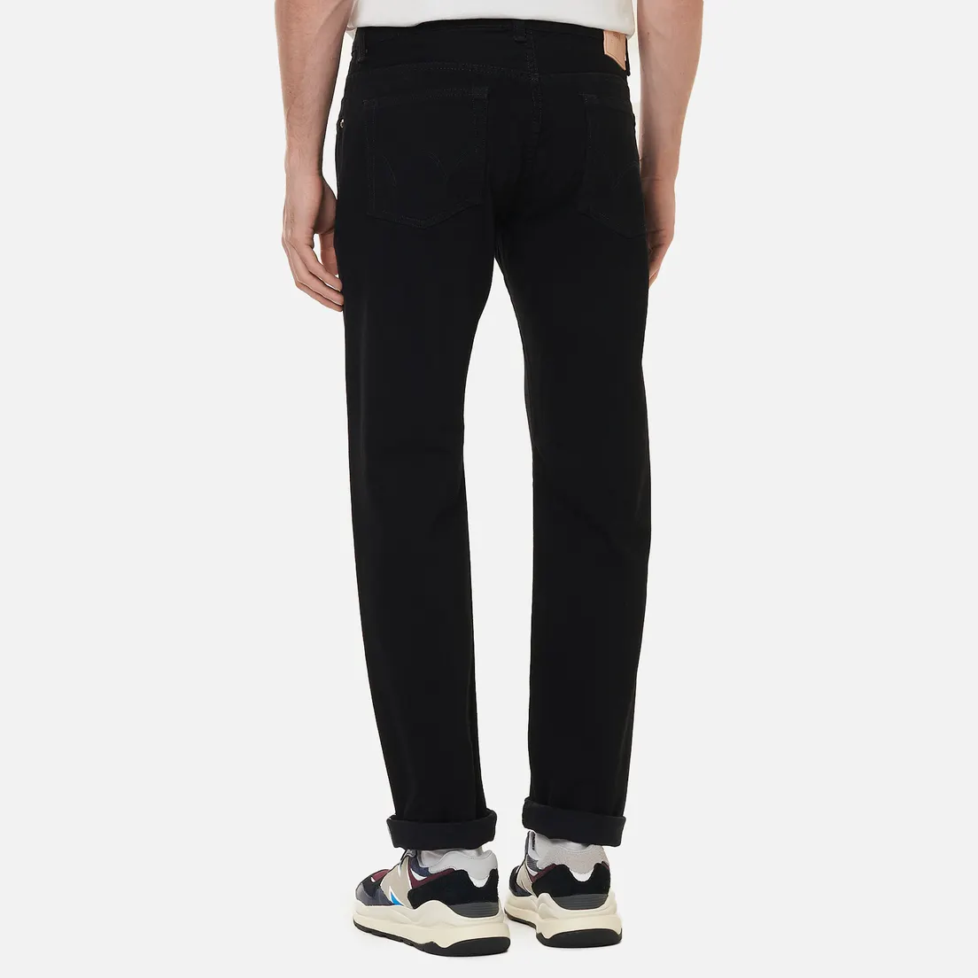 Edwin Мужские джинсы Regular Tapered Kaihara Black x White Selvage 11 Oz
