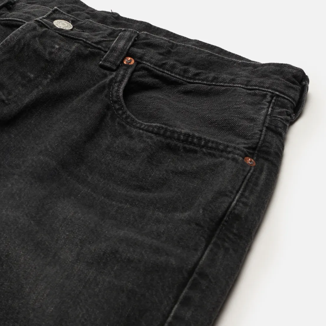 Edwin Мужские джинсы Regular Tapered Kaihara Black x White Selvage 11 Oz