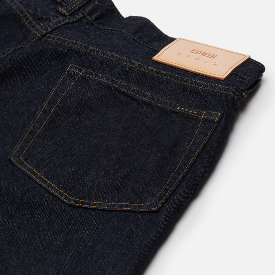 Мужские джинсы Edwin Loose Tapered Kaihara Indigo Blue x White Selvage 11 Oz Blue Rinsed