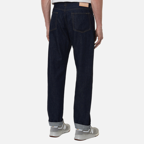 Мужские джинсы Edwin Loose Tapered Kaihara Indigo Blue x White Selvage 11 Oz Blue Rinsed