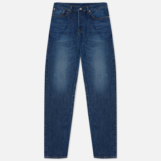 Мужские джинсы Edwin Loose Tapered Kaihara Indigo Blue x White Selvage 11 Oz Blue Mid Used