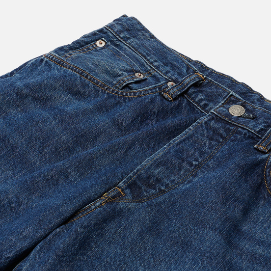 Мужские джинсы Edwin Loose Tapered Kaihara Indigo Blue x White Selvage 11 Oz Blue Mid Used