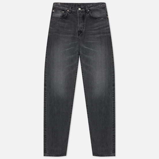 Мужские джинсы Edwin Loose Tapered Kaihara Black x White Selvage 11 Oz Black Light Used