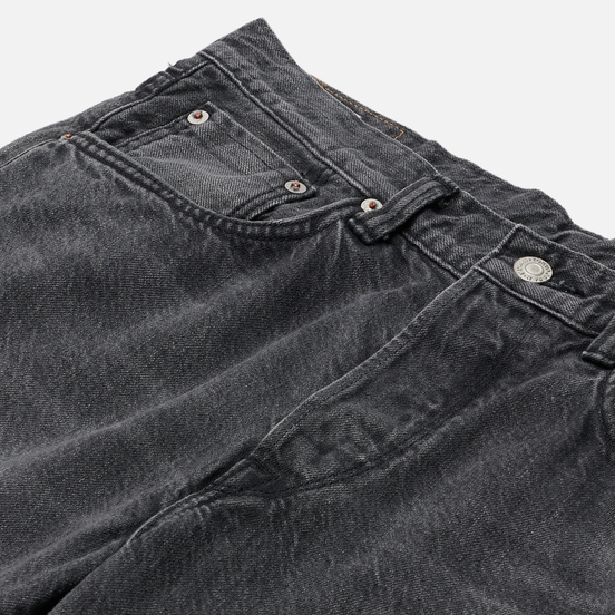 Мужские джинсы Edwin Loose Tapered Kaihara Black x White Selvage 11 Oz Black Light Used