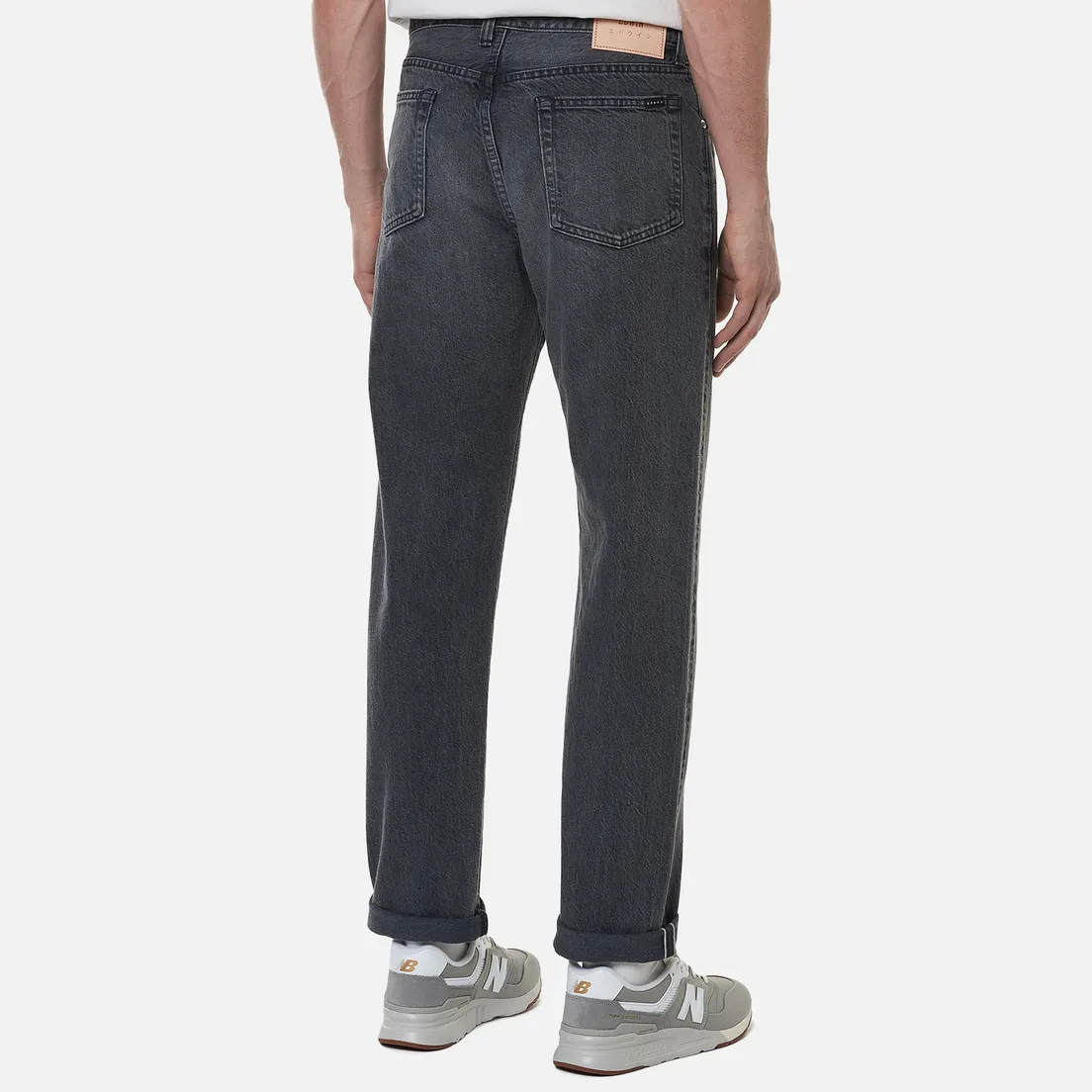 Edwin Мужские джинсы Loose Tapered Kaihara Black x White Selvage 11 Oz