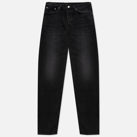 Мужские джинсы Edwin Loose Tapered Kaihara Black x White Selvage 11 Oz, цвет чёрный, размер 36/32