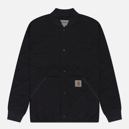  Мужская куртка лайнер Carhartt WIP Barrow Liner, цвет чёрный, размер M