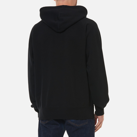 Мужская толстовка Edwin Psychic Celluloid Hoodie Black Garment Washed