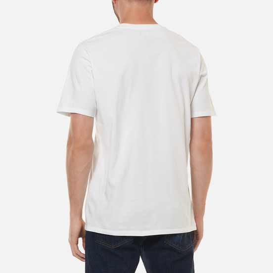 Мужская футболка Edwin Sun Buildings White Garment Washed